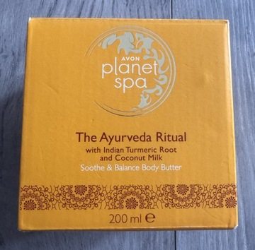 Kojące masło planet spa Avon Ayurveda Ritual