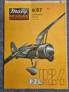 Mały Modelarz - samolot P.24 g