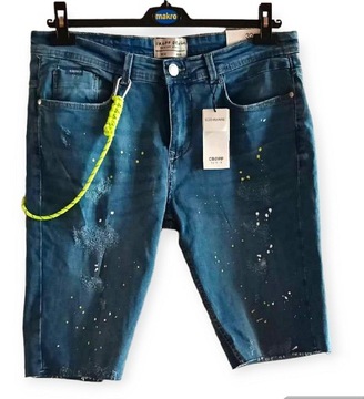 Cropp spodenki męskie jeansowe slim 32