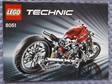 Klocki LEGO Technic HD Chopper Motor motocykl Hit