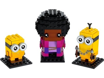 LEGO BrickHeadz 40421 Belle Bottom, Kevin i Bob