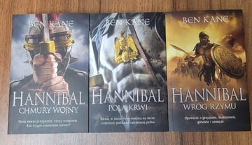 HANNIBAL 1-3 - Ben Kane -KOMPLET- NOWE !