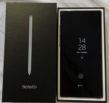 Samsung Galaxy Note 10 plus 12/256gb stan idealny,