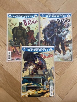 All Star Batman 1-3 Romita Snyder DC Rebirth