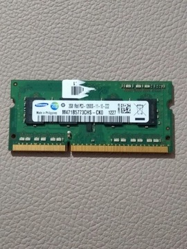 Samsung Pamięć Ram 2GB DDR3 PC3 12800s Uzywana