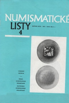Numismaticke Listy 4/1972