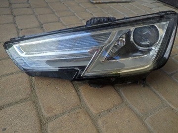 Reflektor lampa lewy przód Audi A4 B9