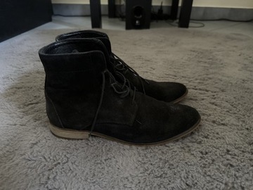 Buty Sztyblety Zara Topman Ryłko Skóra 40 Okazja