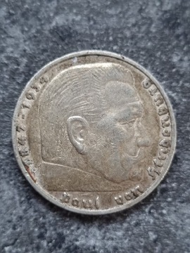 5 marek 1935 G - srebro