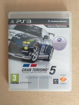 Gran Turismo 5 Academy Edition PL PS3 po polsku 