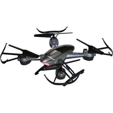 DRON QUADCOPTER Z PILOTEM ŚWIATŁA LED AKROBACJE