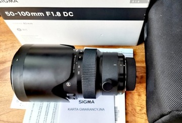 obiektyw SIGMA Art 50-100mm F1.8 DC HSM NIKON