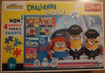 Puzzle dla dziecka +7 Minionki