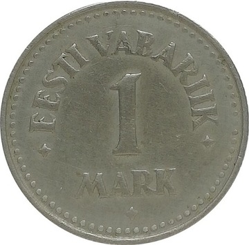 Estonia 1 mark 1922, KM#1