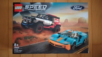 Lego 76905 Speed Champions Ford GT i Ford Bronco R