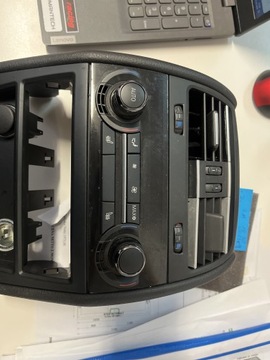 Panel klimatyzacji tył BMW F01 , F02 Ceramika  