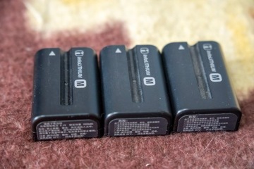 Oryginalne baterie Sony NP-FM500H