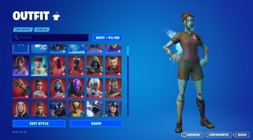 Konto Fortnite FA ! , 300 skinow ! , Promocja !