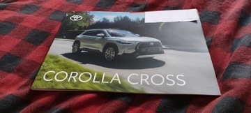 Toyota Corolla cross katalog prospekt broszura 