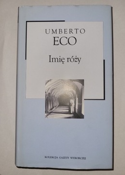 Imię róży Umberto Eco stan bdb. twarda oprawa