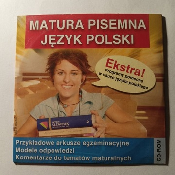 Zestaw 2 płyt CD-RoM do matury z języka polskiego