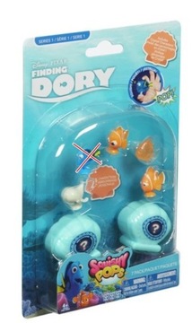 SQUISHY POPS Gdzie jest Dory Rybki Figurki 