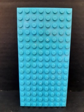 Lego Płytka Konstrukcyjna 8x16 Niebieska
