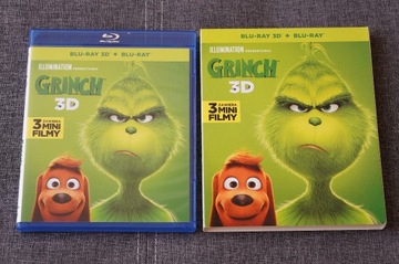 GRINCH Blu-Ray+Blu-Ray 3D Dubbing PL