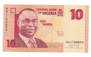 Nigeria 10 NAIRA  2006 UNC