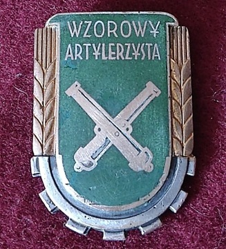 Odznaka Wzorowy Artylerzysta 