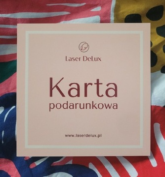 Karta podarunkowa, Laser DeLux