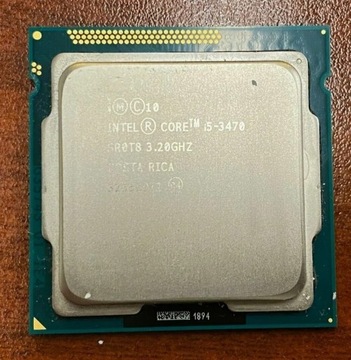 Procesor Intel i5 3470 4x3,2 GHz