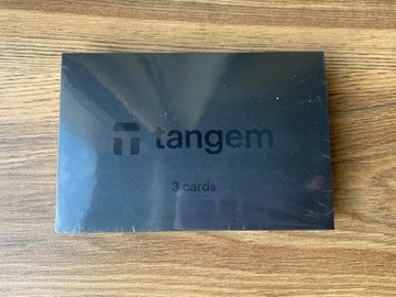 Tangem Black 3 karty portfel sprzętowy NOWY
