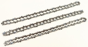 3 łańcuchy do pił łańcuchowych Tallox 3/8” 1,1 mm 