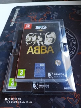 Nintendo swich Abba stan nowy plus mikrofony 