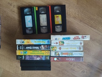 Kasety VHS Walt Disney Bajki