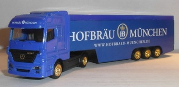 MERCEDES ACTROS Z NACZEPĄ - PIWO BROWAR MUNCHEN