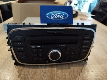 Radio Ford 6000CD Focus C-Max MK2 Kuga karta kod