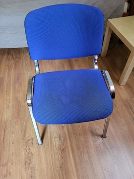 Krzesło biurowe  niebieski 