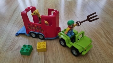 Lego Duplo pojazd cyrkowy 