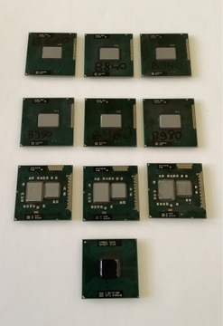 Procesory do laptopów 10szt Seria B Seria P SeriaT