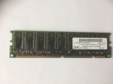 Pamięć RAM IBM 64MB 100MHz SDRAM
