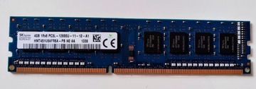 Pamięć Hynix PC3L-12800U DDR3 4GB