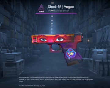 SKIN CS2 Glock-18 | Moda/Vogue