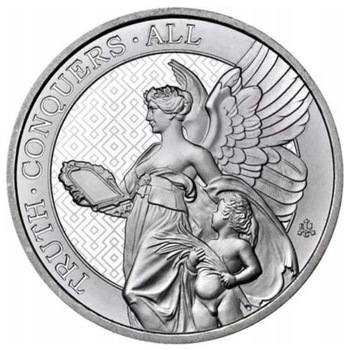 The Queen's Virtues: Truth 2022 srebrno 1oz  