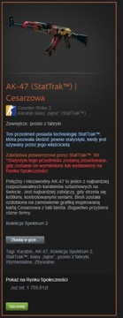 AK-47 (StatTrak) | Cesarzowa Fabrycznie nowy CS2