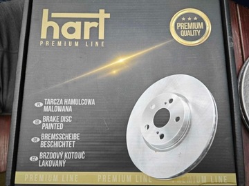 Hart 256 719 Tarcze hamulcowa do bmw