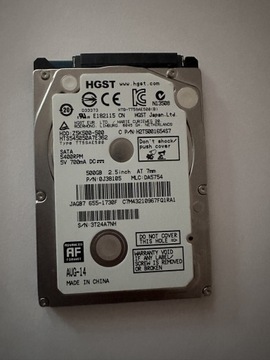 Dysk HDD 500Gb - Opis
