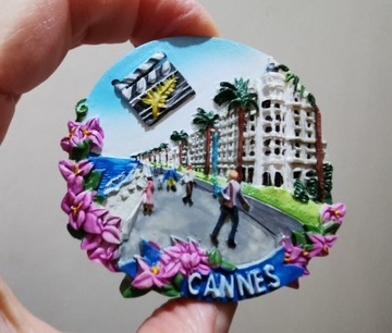 Zagraniczny magnes na lodówkę Francja Cannes