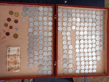 Monety i banknoty z 1965 do 1990 rok. 